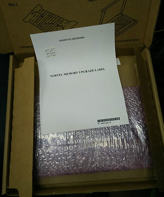 Nortel Networks SMMOTLMEDM01 Upgrade auf 256MB Kit für NT4N64AA Prozessorkarte