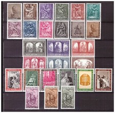 S15530 Vatican MNH** 1966 Complete Year Set 27v
