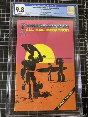 Transformers All Hail Megatron #16 Long Beach Comic Con Variant 9.8 Cgc