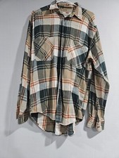 Levis Multicolor Flannel Longsleeves Shirt Size Medium