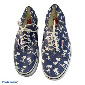vans peanuts blue