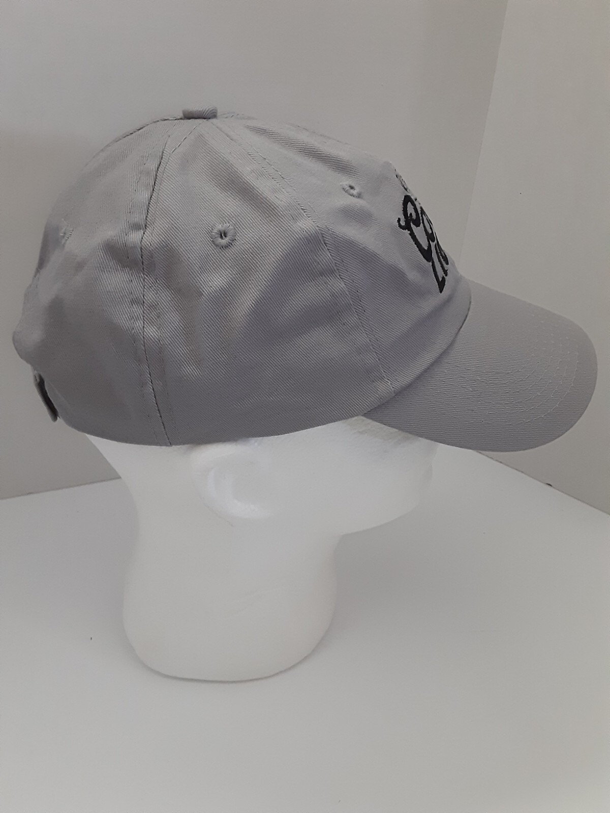 Coors Light Hat Baseball Solid Gray w/Black Embro… - image 5