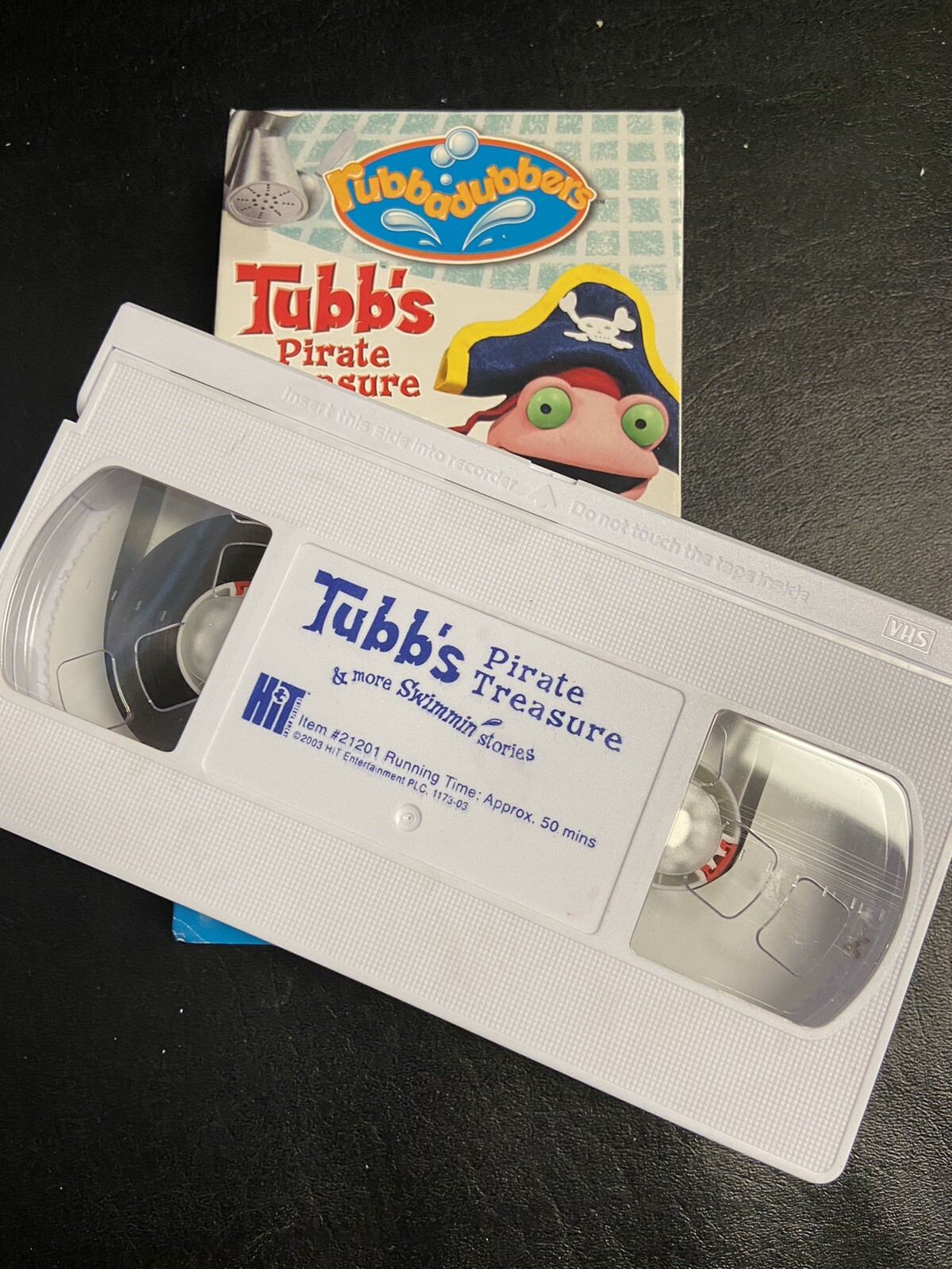 Rubbadubbers: Tubbs Pirate Treasure VHS, 2004 Nick Jr. Nickelodeon Claymation