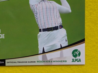 MINORI HASHIZOE JLPGA Official Card EPOCH 2022 No.36 Japanese Pro