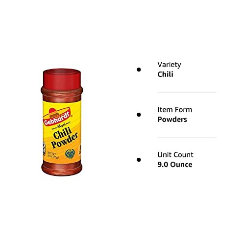 Gebhardt Chili Powder 3 Ounce Pack of 3 eBay