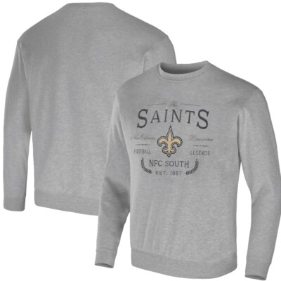 MEN'S New Orleans Saints NFL x Darius Rucker Fitted Pullover Sweatshirt  Size XL