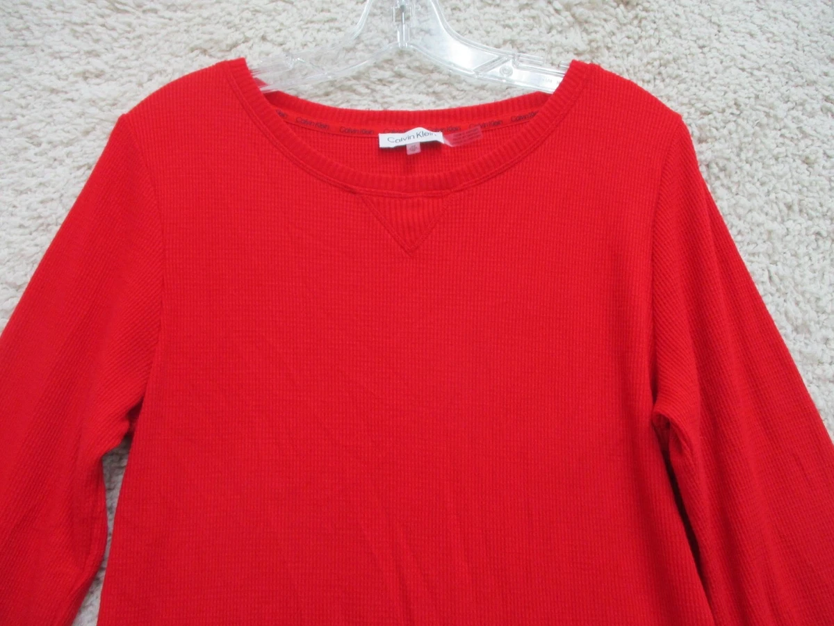Red calvin hotsell klein sweater