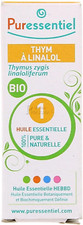 - Huile Essentielle Thym À Linalol - Bio - 100% Pure Et Naturelle - HEBBD - 5 Ml