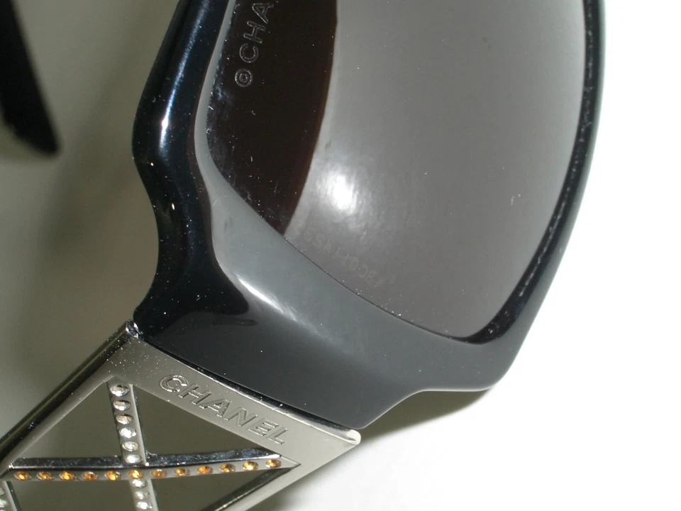 香奈儿意大利 5074-B c.790/3 62[]15 120 棕色玫瑰色袖子包装太阳镜 — 第 2/4 张图片