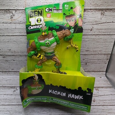 Ben 10 Omniverse HyperAliens Kickin' Hawk Action Figure Cartoon Network Kicking 