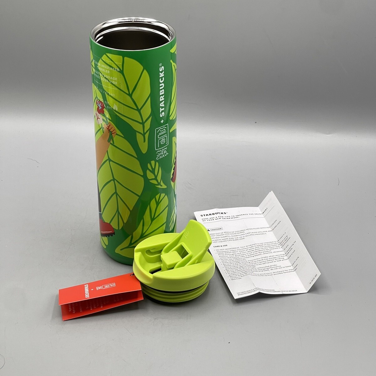 Starbucks Tumbler Stainless Steel Vacuum Traveller Mon Yee Chau