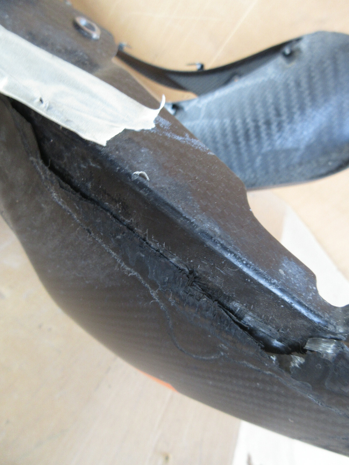 McLaren 675LT Rear Bumper Carbon Fiber P/N 11A9898RP-02
