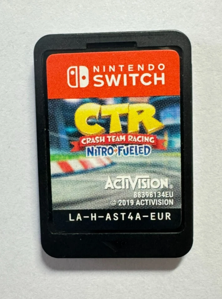 Ctr Crash Team Racing Nitro Fueled Nintendo Switch Pal Eur Spiel Nur Kartusche - Bild 1 von 1