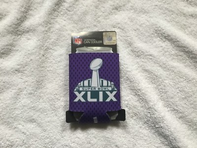 Two Super Bowl XLIX High Definition Can Cooler Koozies
