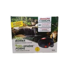 Alpine Corporation PUR2800 Eco-Sphere Energy-Saving Pump 2800GPH with 33' Cord