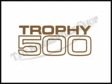 Triumph Trophy 500 T100C Petrol Tank Decal (1) Block Letter Waterslide PN# 60...