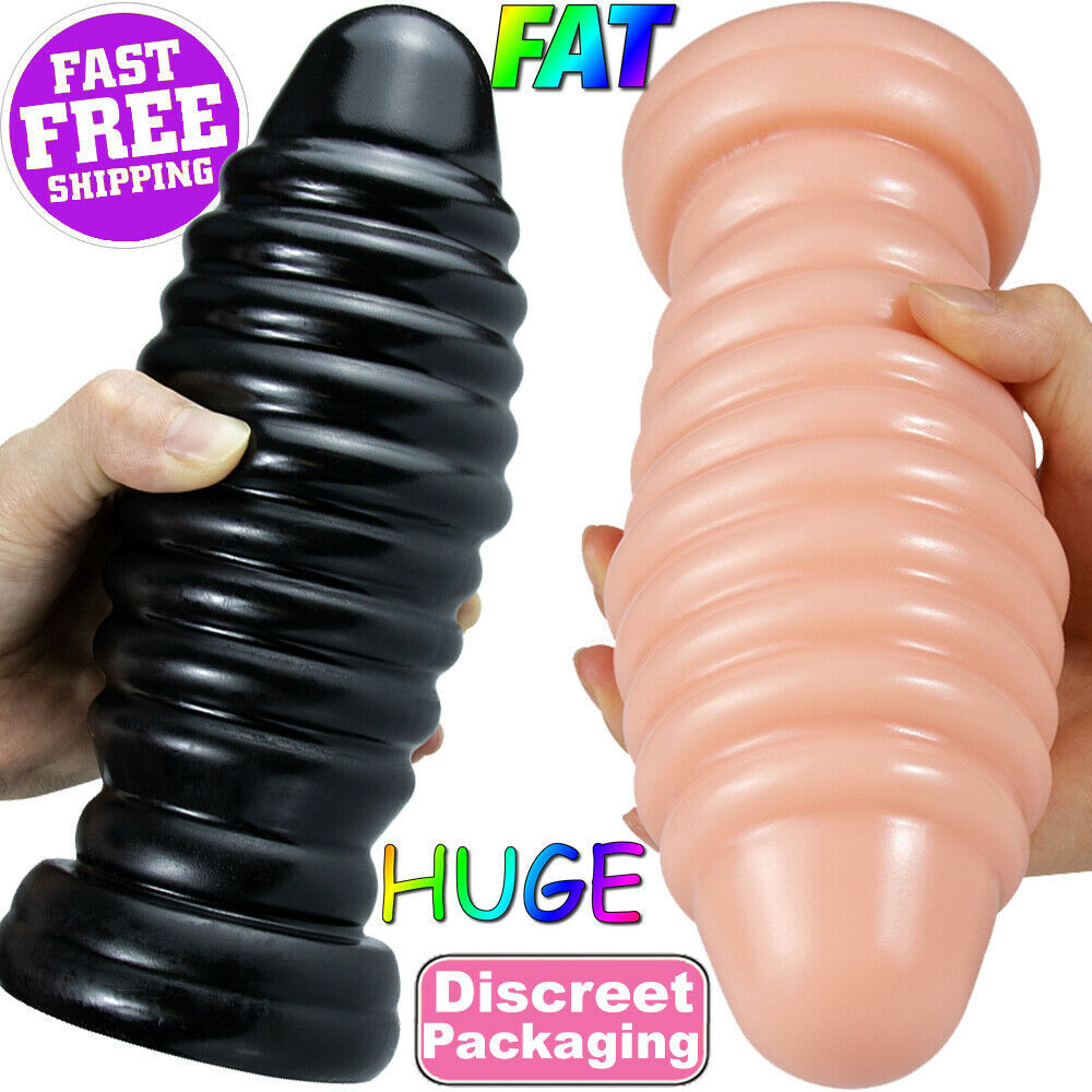 Anal Butt Plug BIG Dildo Dong Monster Fat Massive Thick Large HUGE Sex Toy 