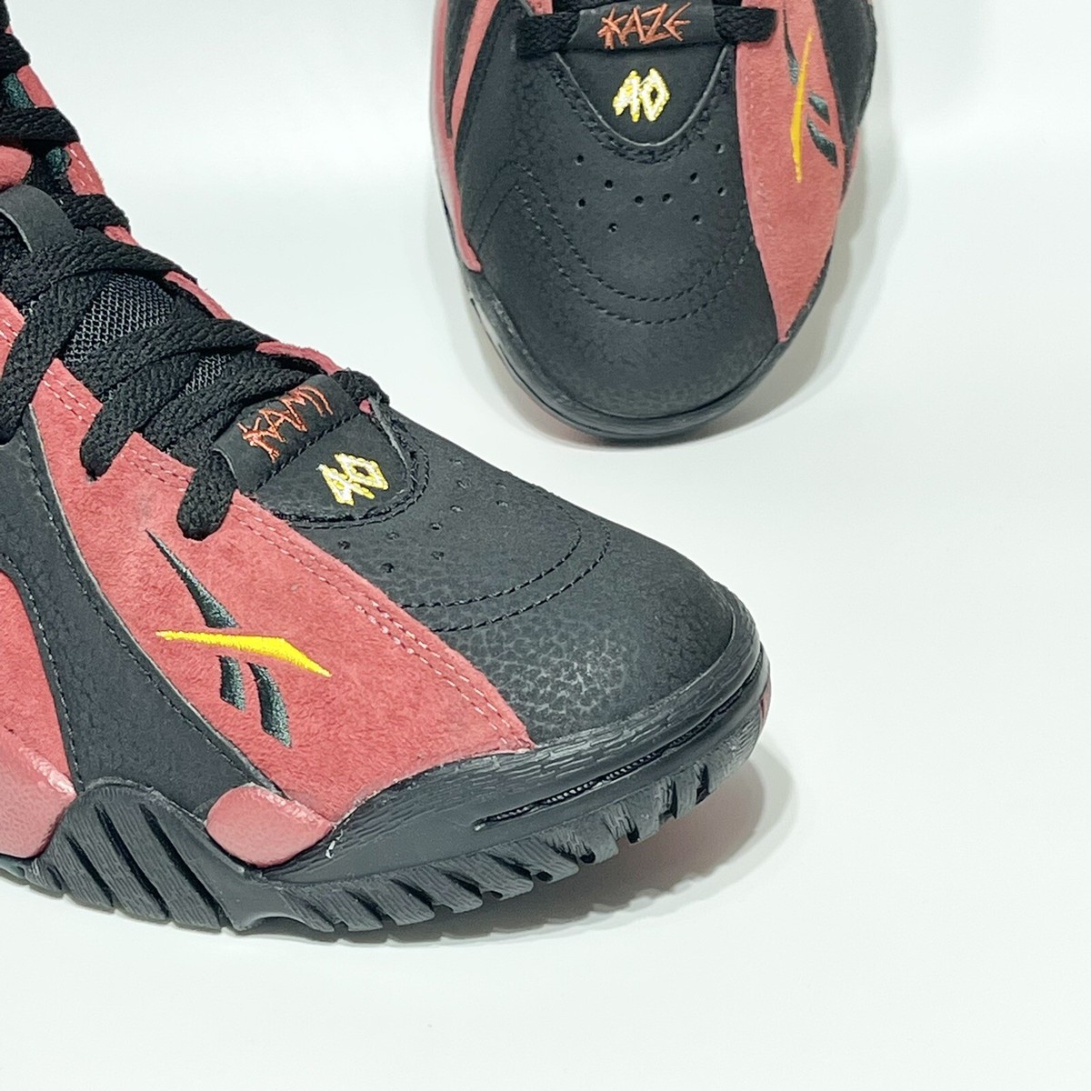 Reebok Kamikaze II Sonics Alternate Red Black FZ4006 Men's