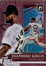 2022 Donruss Optic Red Dragon Scale Parallel #19 Sandy Alcantara DK /99 - NM-MT