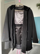 Black Women Parka Size 18