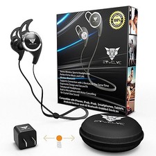 Bluetooth Headphones V4.1 Wireless Sport Stereo In-Ear Noise Cancelling Sound