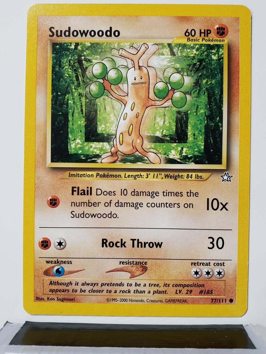 pokemon sudowoodo card Sudowoodo (26/64) [Neo Revelation Unlimited] main image 1