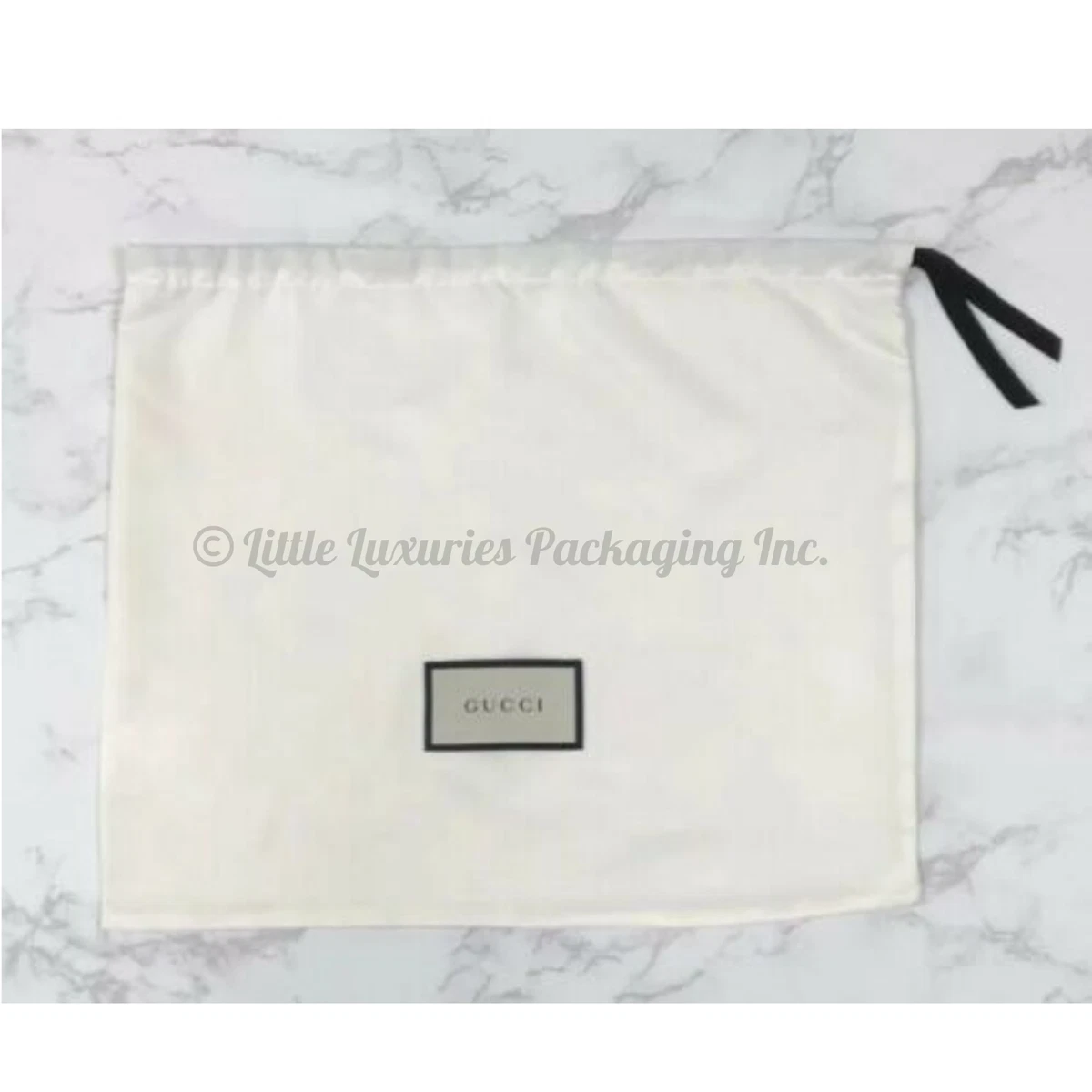 1 Authentic Saint Laurent Drawstring Dust Bag Black.