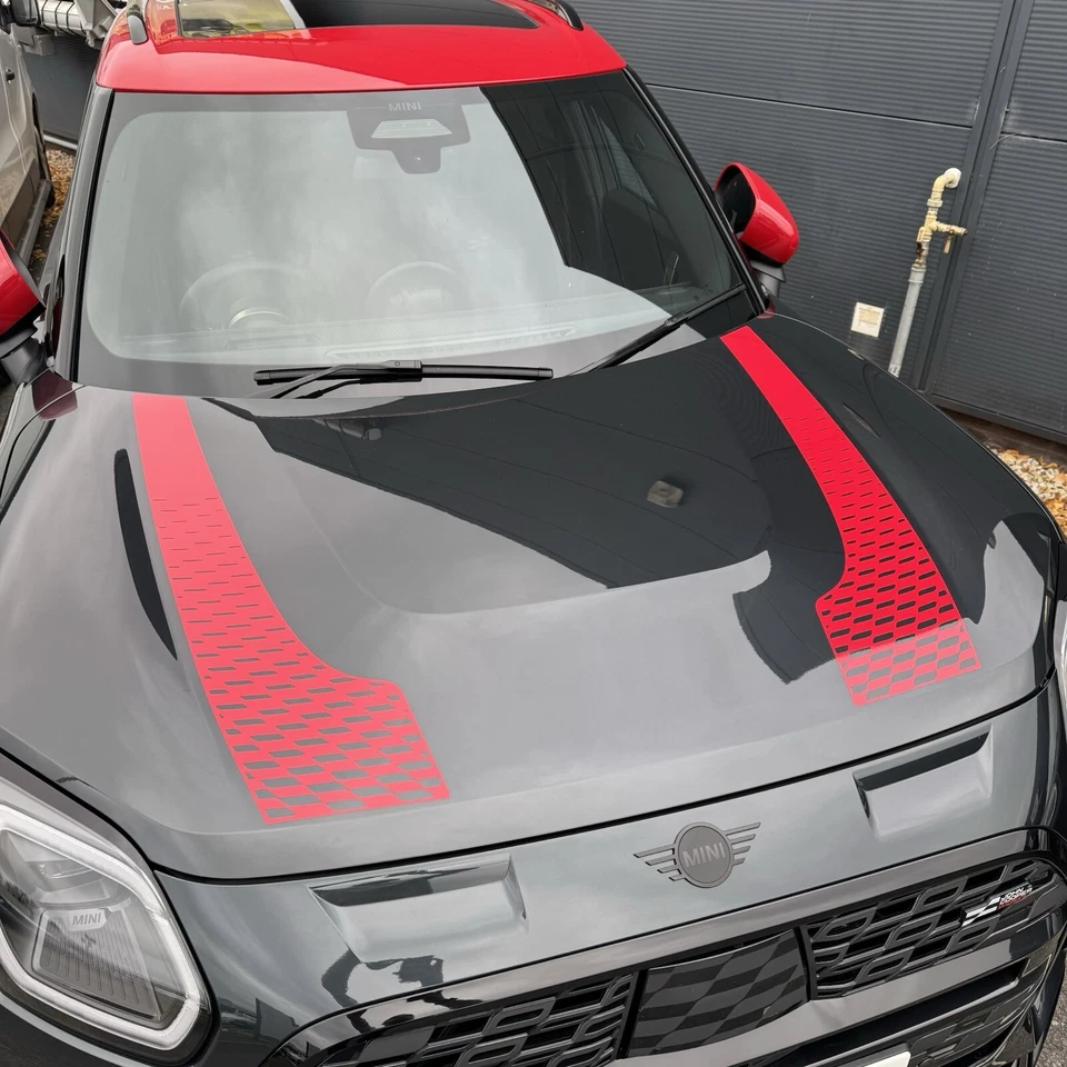 MINI COUNTRYMAN STRISCE COFANO U25 - Immagine 2 di 4