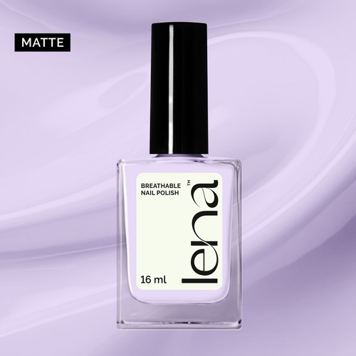 Halal Nail Polish | MATTE | Breathable | Wudhu Friendly | Vegan | 14ML | LENA - Picture 21 of 54