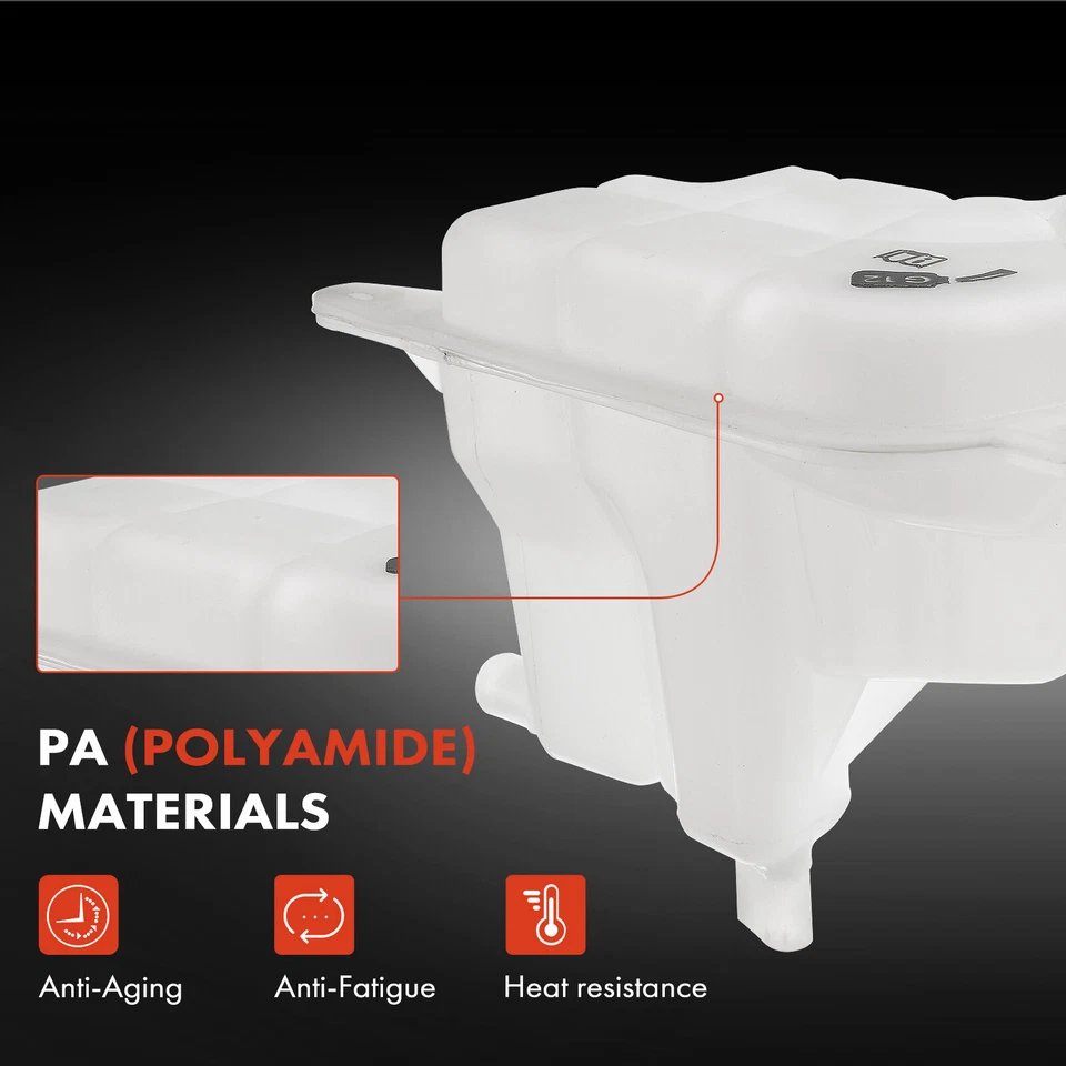 Coolant Recovery Expansion Tank w/ Cap for Audi A6 Quattro 2005-2009 A6 V6 3.2L - Image 3 of 4