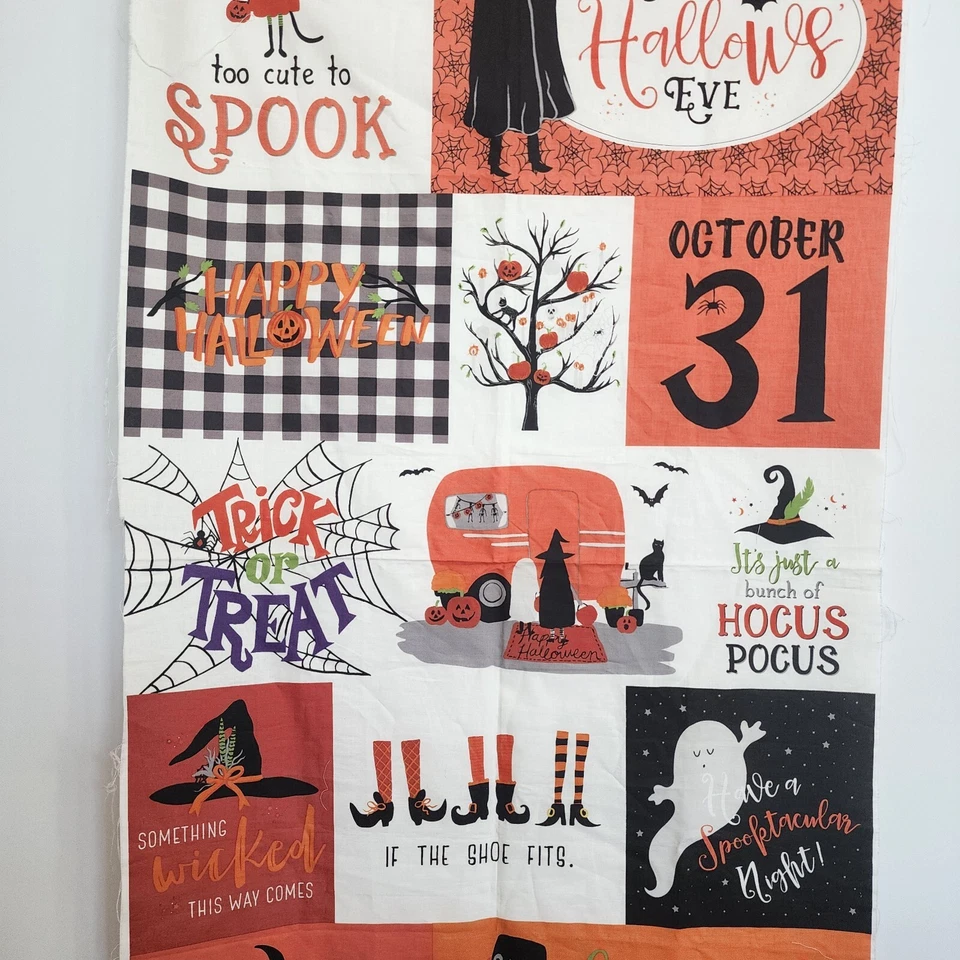 Riley Blake Hocus Pocus Cotton Fabric 2019 24x45 Halloween - Image 4 of 4