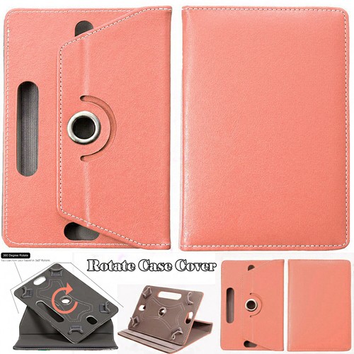 PU Leather Universal For Amazon Kindle Fire HD 10" Tablet 360 Stand Case Cover - Picture 9 of 12