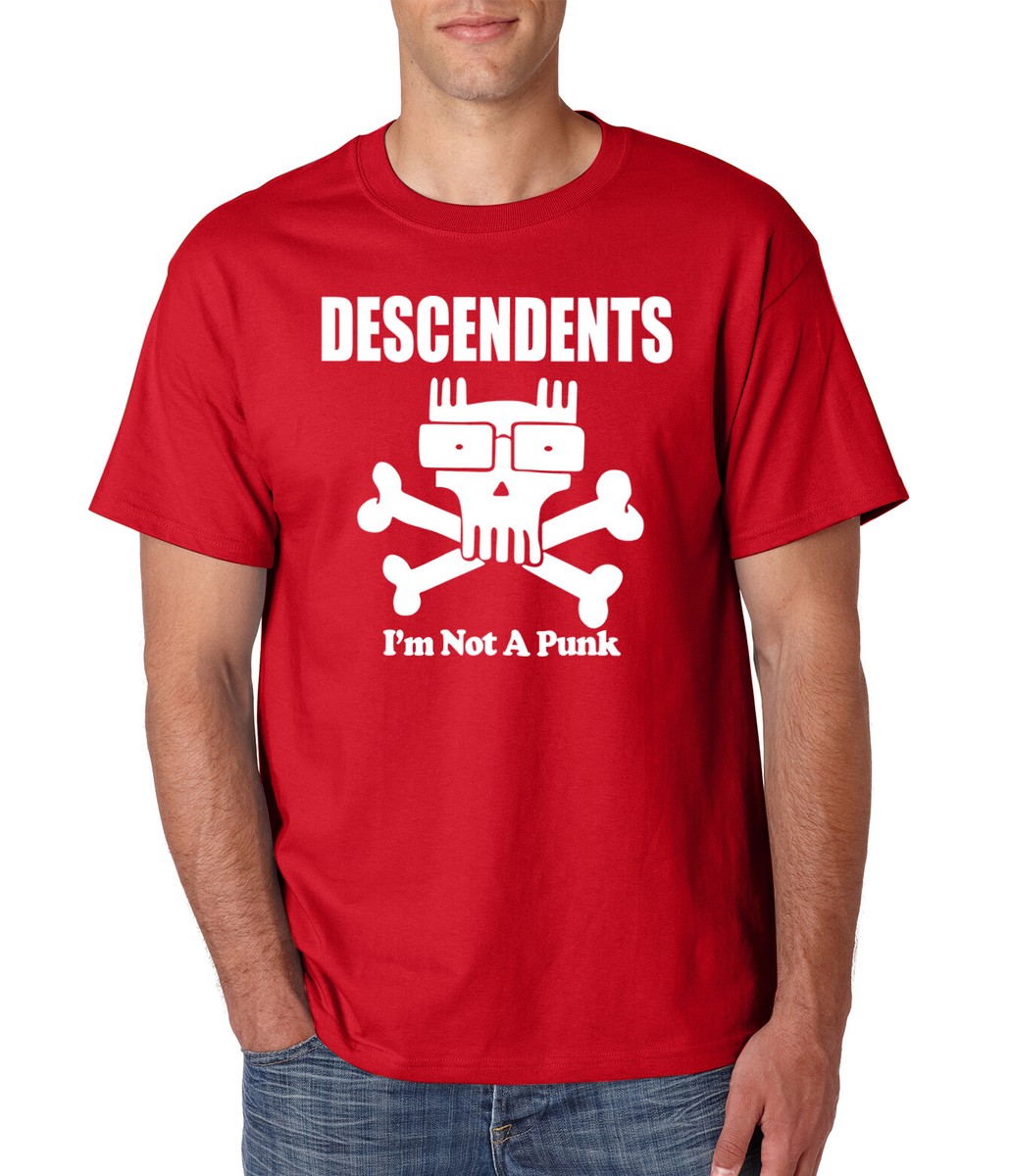 DESCENDENTS I'm Not A Punk T-Shirt Hardcore Punk Rock Band Legend