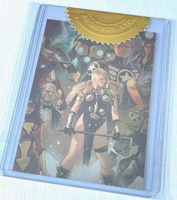 2012 Rittenhouse Archives Marvel Greatest Heroes Etui Topper Karte CT4 von 5