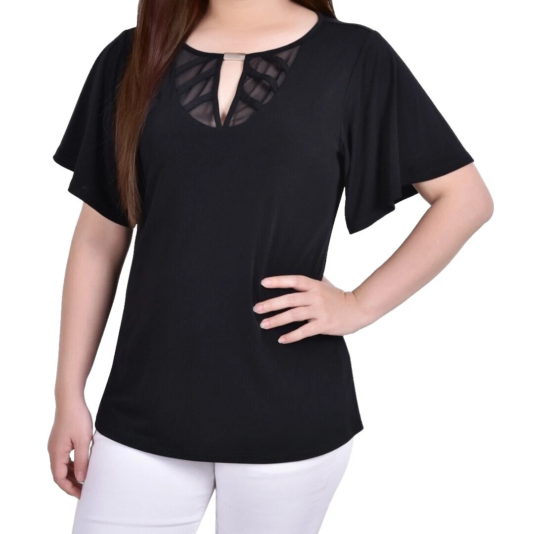 Tops sólido Casual NY Collection para Mujeres