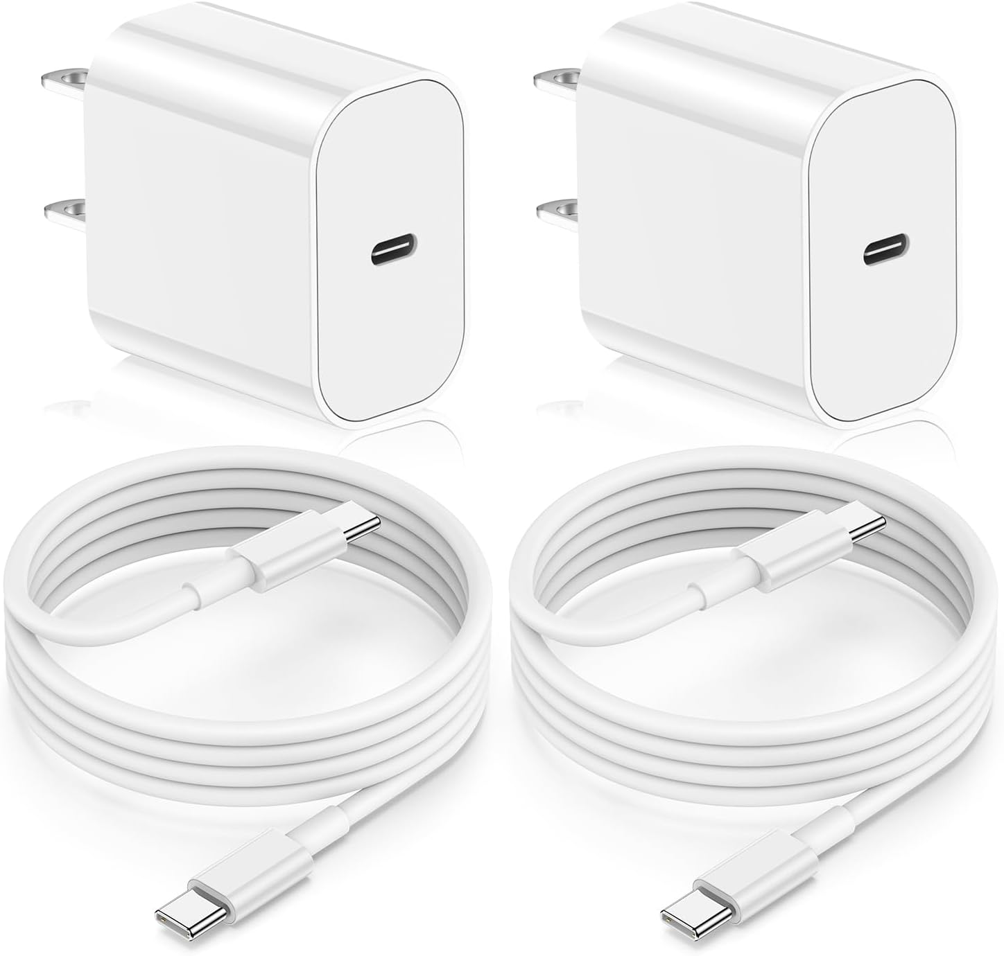Iphone 15 16 Charger Fast Charging 10 Ft,Apple 20W USB C Charger Block and Type