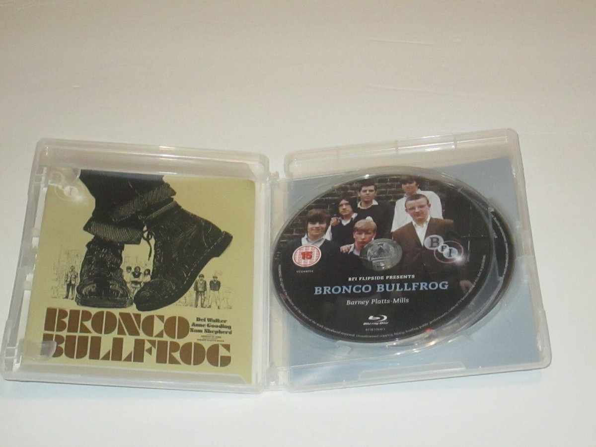 Bronco Bullfrog Blu-Ray/DVD BFI Flipside Region B/2 5035673010648