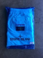 Felpa Supreme x Stone Island nuova con etichetta taglia XL bianca