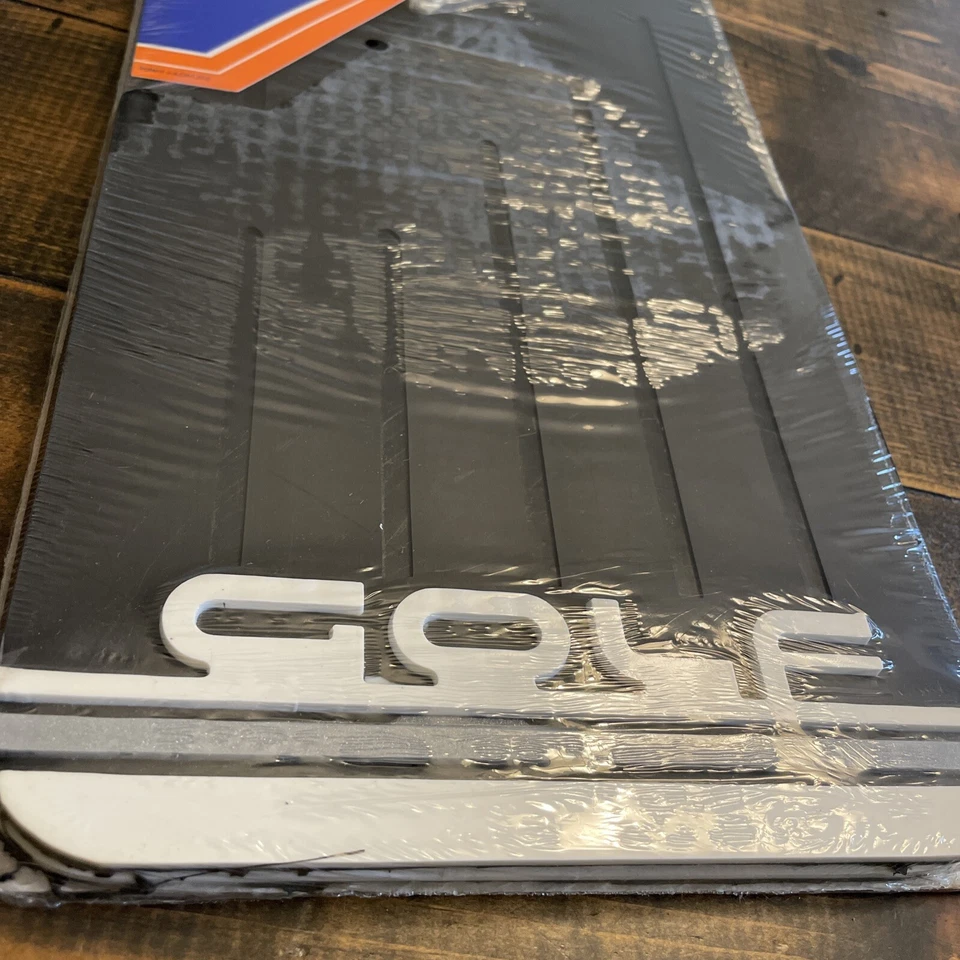 DE COLECCIÓN PROTECTORES CONTRA SALPICADURAS DE BARRO PLASTICOLOR para VW Golf Volkswagen Nuevo de Lote Antiguo Foto 3 de 4