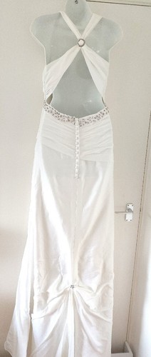Wedding Dress, Tailored White Dress UK 10 - Picture 13 of 17