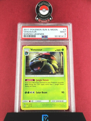 ✅ MINT VENUSAUR ✅ | Shining Legends 3/73 | Graded Pokemon | Rare Star | PSA 9 |