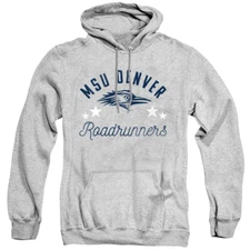 Metro State Adult Pullover Hoodie Roadrunners, Athletic Heather, S-3XL