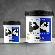 Elbow Grease Original Oil Based Cream Personal Sex Lubricant Lube Massage Cream