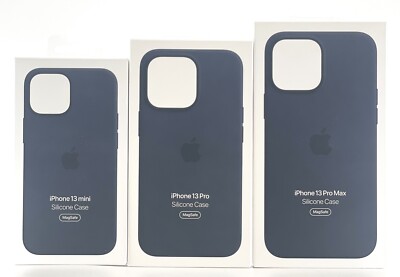 OEM Apple Silicone Case For iPhone 13 Mini / 13 Pro / 13 Pro Max - Midnight