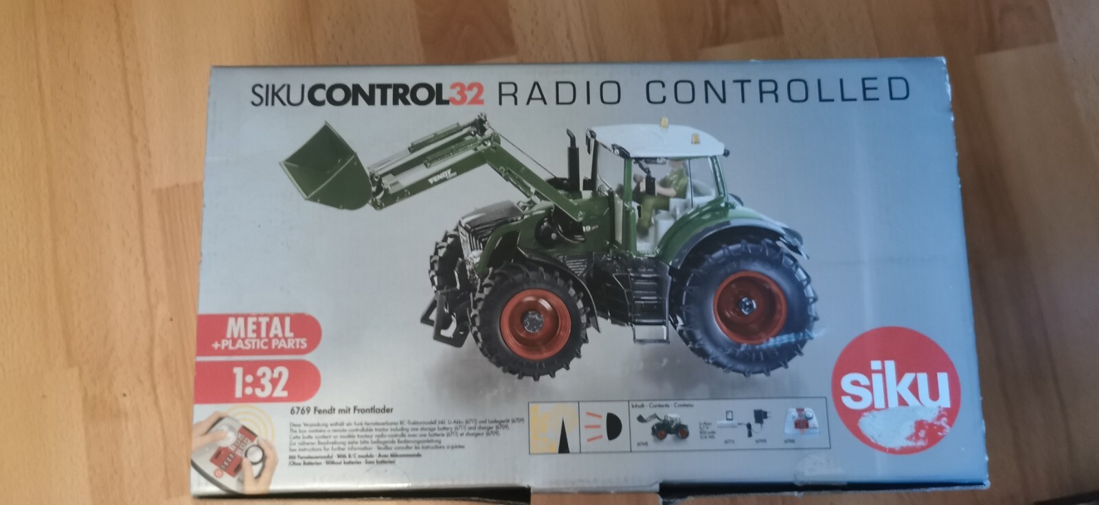 Fendt 939 Control 32 Ref 6769 jouet tracteur télécommandé 1/32 véhicule agricole métal