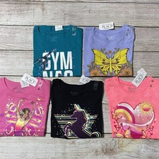 Children s Place Lot Of Girls Shirts Size S 5-6 . NWT 5 Shirts Spring/Summer.