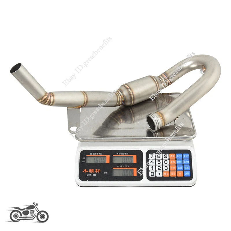 Exhaust Front Link Pipe Slip On For HUSQVARNA TC250 TX300 2017-2018 TE 250i/300i - Image 2 of 4