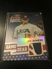 2015 USA Stars & Stripes JOE DEMERS GameGear 3 color patch /5