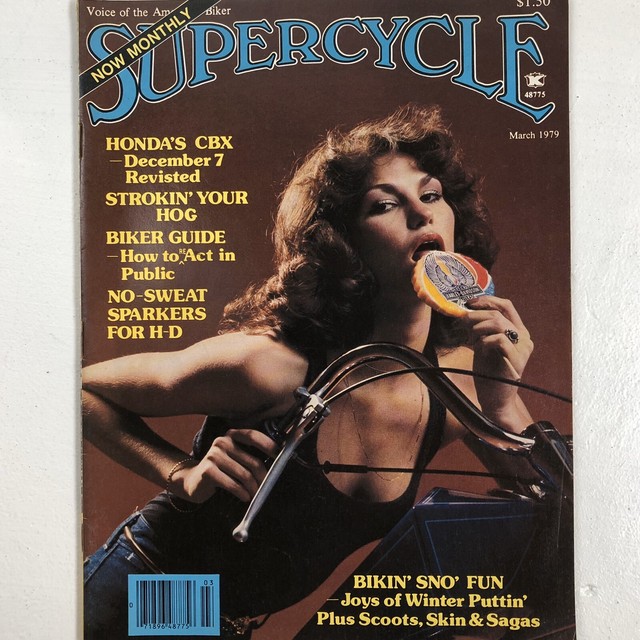 SUPERCYCLE Magazine March 1979 Honda CBX, Harley Vtwin eBay
