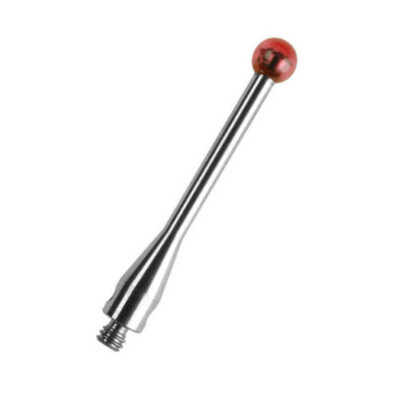 CMM Styli for A-5000-4160 M2 Thread 3.0mm Ruby Ball Stainless Steel Stem L20mm
